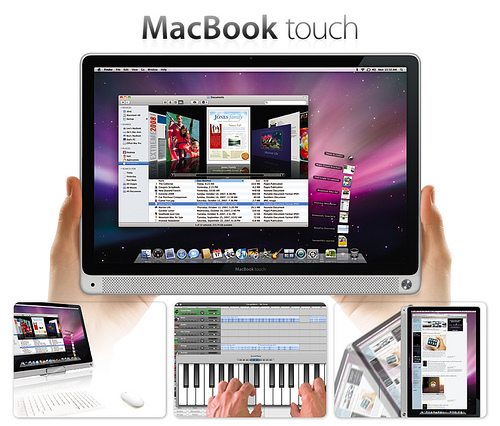 apple laptop touch screens